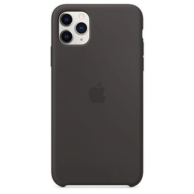 Apple Silikónový kryt pre iPhone 11 Pro Max - Black