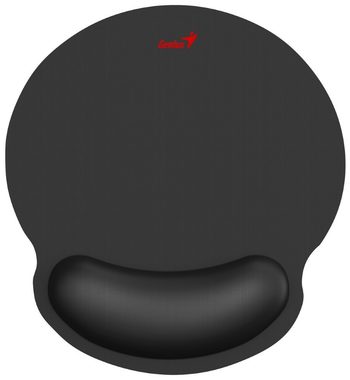 GENIUS G-WMP 100 čierna / podložka pod myš s opierkou zápästia / penová / rozmery 250 x 230 x 25 mm