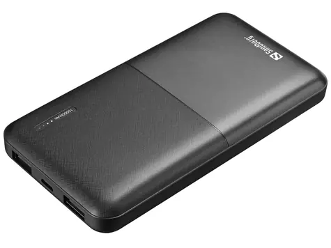 Sandberg PowerBank Saver 20000 mAh čierna / 5V 2.4A / 2x USB A