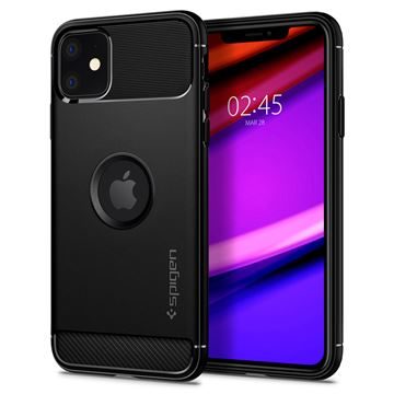 Spigen Rugged Armor ochranný kryt pre Apple iPhone 11 čierna