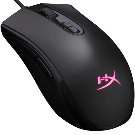 HyperX Pulsefire Core čierna / Herná myš / Optická / 6200dpi / 7 tlačidiel / USB