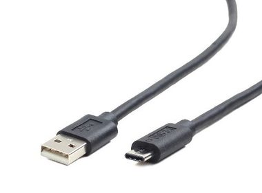 Gembird USB 2.0 A (M) - USB-C (M) kábel 1.8m čierna