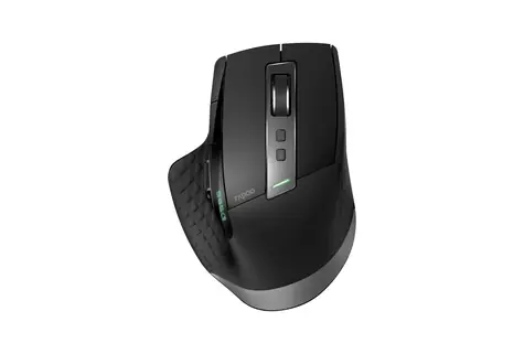 Rapoo MT750S Multi-mode čierna / bezdrôtová laserová myš / 3200 DPI / 2.4 Ghz / BT 3.0 a 4.0 / 9 hr. + koliesko / dopredaj