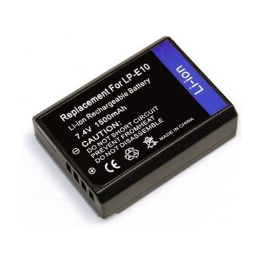 TRX batéria pre Canon 1500 mAh (LP-E10) / pre EOS 1100D / EOS Kiss X50 / Rebel T3 / neoriginálna