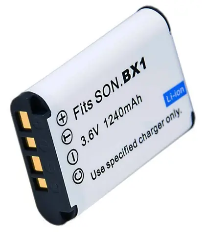 TRX batéria pre Sony 1240 mAh / pre DSC-HX300 / DSC-HX50 / DSC-HX60 / DSC-RX1 / DSC-RX100 / DSC-WX300 / neoriginálna