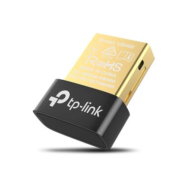TP-Link UB400 Bluetooth 4.0 USB adaptér / Plug&amp;Play / USB 2.0 / nano veľkosť / dosah až 10m / čierna