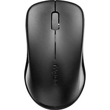 Rapoo 1620 čierna / bezdrôtová optická myš / 1000DPI / 2.4GHz / 3 tlačidlá