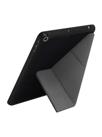 UNIQ Transforma Rigor púzdro so stojanom pre Apple iPad 10.2" - Ebony čierna