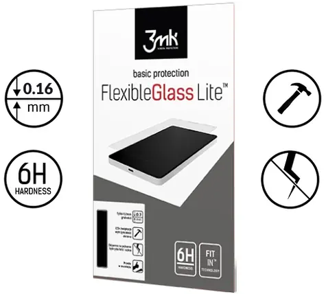 3mk FlexibleGlass Lite Hybridné sklo pre Huawei P30 Lite