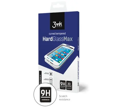 3mk HardGlass MAX Tvrdené sklo pre XIAOMI Mi A3 čierna