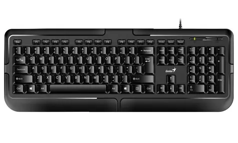 Genius KB-118 čierna / Drôtová / USB / CZ+SK layout