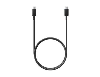 SAMSUNG Kábel USB-C na USB-C 1m čierna / 20V / 5A / max. 100W