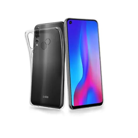 SBS Skinny puzdro pre Huawei P30 Lite transparentné