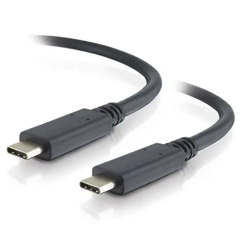 PremiumCord prepojovací kábel USB 3.1gen.2 type C na USB 3.1gen.2 type C čierna 1m / 5A / 10Gbits