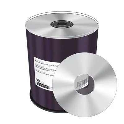 MediaRange MRPL606-C DVD+ R DoubleLayer Professional / 8.5 GB / 8x / 100ks cake