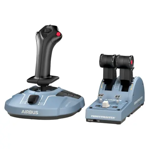 Thrustmaster TCA Officer Pack Airbus edícia / Joystick TCA Sidestick Airbus + ovládač plynu TCA Quadrant Airbus / pre PC