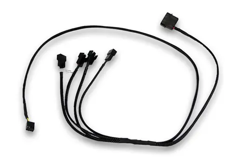 EKWB EK-Cable Splitter 4-Fan PWM Extended / rozdvojka / dĺžka 800 mm