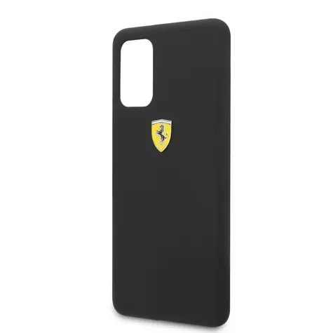 Ferrari SF Silikónový Kryt pre Samsung Galaxy S20+ čierna