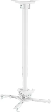 VivoLink Ceiling Mount M biela / stropný držiak pre projektor / 60.5cm - 90.5cm / až do 35 kg