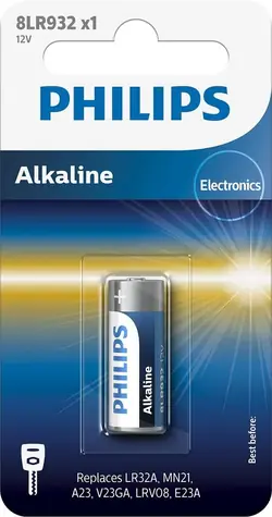 Philips batéria 8LR932 (23A), alkalická - 1ks
