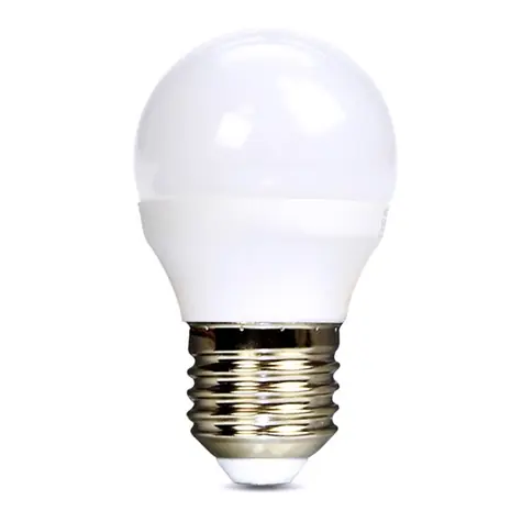 Solight WZ412 LED žiarovka miniglobe 6W/E27/3000K/510lm