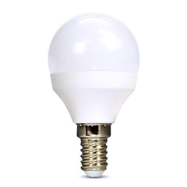 Solight WZ425 LED žiarovka miniglobe 8W / E14 / 3000K / 720lm / biele prevedenie