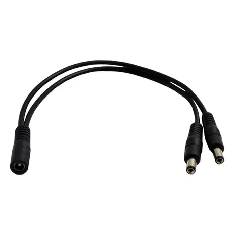 Solight WM77 napájací konektor pre LED pásy / 5.5mm / rozbočka / 1x zdierka - 2x konektor,
