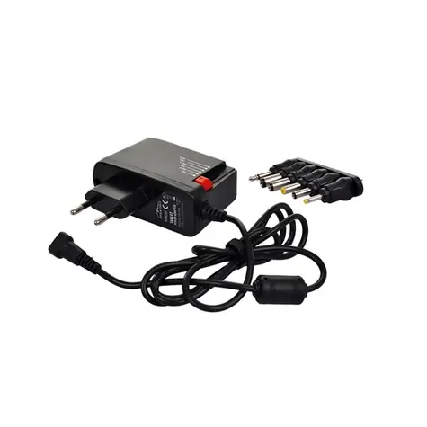 Solight DA26 univerzálny sieťový adaptér 1500mA / stabilizovaný / výmenné konektory