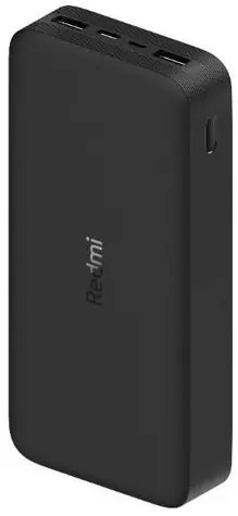 Xiaomi Mi Redmi 18W Fast Charge 20000mAh čierna / Power Bank / 2x USB / 5V &amp; 9V &amp; 12V