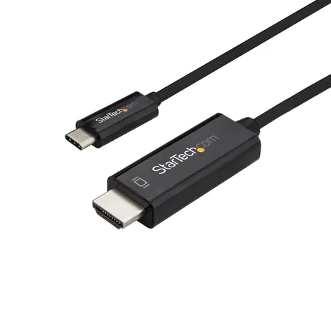 StarTech kábel USB-C na HDMI čierna / 4K 60Hz / HBR2 / 3m