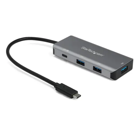 StarTech HB31C3A1CPD3 USB Hub sivá / 100W napájanie / 3x USB-A / 1x USB-C / 10 Gbs 