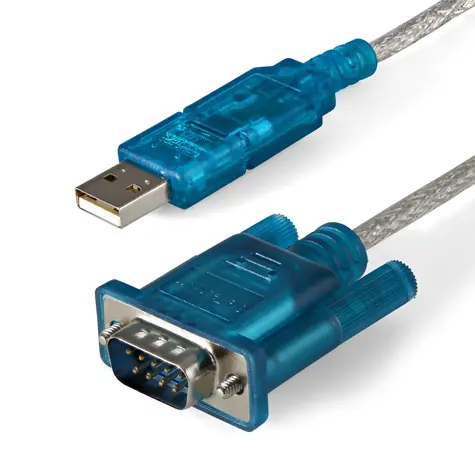 StarTech kábel USB-A na RS232 DB9 (1 Mbps) modrá