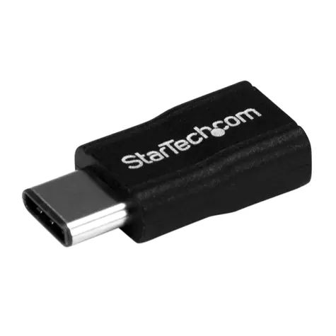 StarTech Adaptér USB-C na Micro-USB čierna / 480 Mbits / nikel