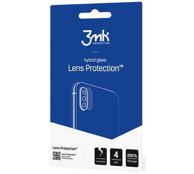 3mk Lens Hybridné sklo ochrana kamery pre Apple iPhone 12 mini (4ks)