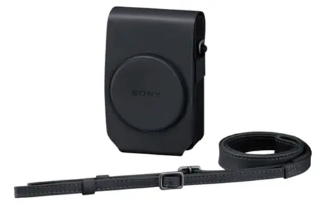 SONY LCS-RXG Mäkké púzdro pre fotoaparáty radu RX100 čierna