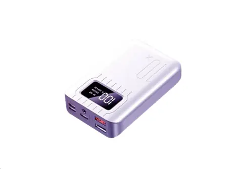 Viking VGO10W 10000mAh biela / Power banka / Lightning &amp; USB-C &amp; microUSB / výstup 2x USB / 5V / max. 3A