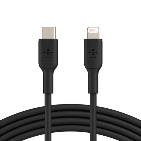 Belkin Charge USB-C na Lightning 1m čierna / MFI certifikácia