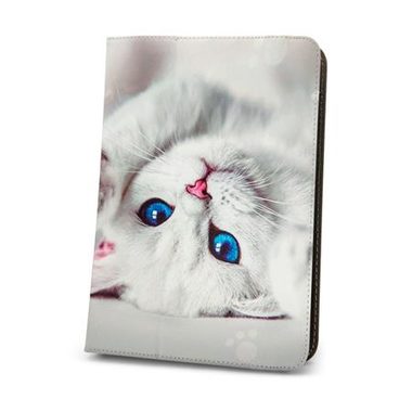 GreenGo Cute Kitty Univerzálne puzdro pre tablety 9-10"