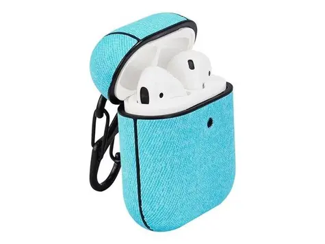 Terratec AirBox Fabrik Blue / Puzdro pre Apple AirPods 1 &amp; 2