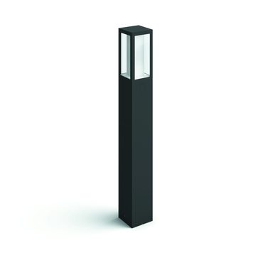 Philips Hue Impress LED 1x8W stĺpikové 77cm čierna / vonkajšie stĺpové svietidlo / 1200lm / 2200-6500K / RGB / IP44