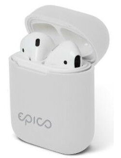 Epico Silicone cover Airpods pre biela / púzdro pre slúchadlá