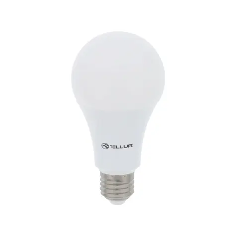 TELLUR WiFi Smart žiarovka E27 10 W biela / teplá biela