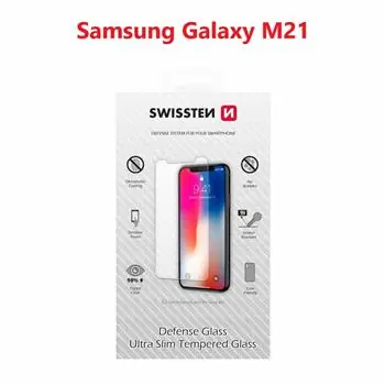 SWISSTEN Ochranné temperované sklo 2.5D pre SAMSUNG M215 GALAXY M21