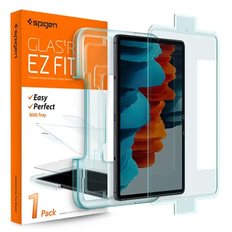 Spigen Glas tR EZ Fit ochranné sklo pre Samsung Galaxy Tab S7
