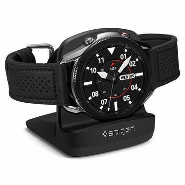 Spigen S352 Night Stand stojan pre Samsung Galaxy Watch 3 čierna