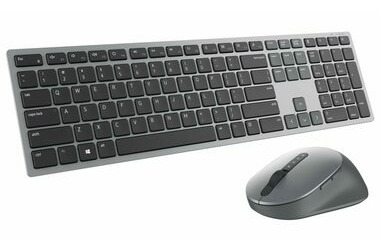 DELL KM7321W CZ šedá / Set bezdrôtovej klávesnice a myši / CZ&amp;SK / 2.4GHz / Bluetooth 