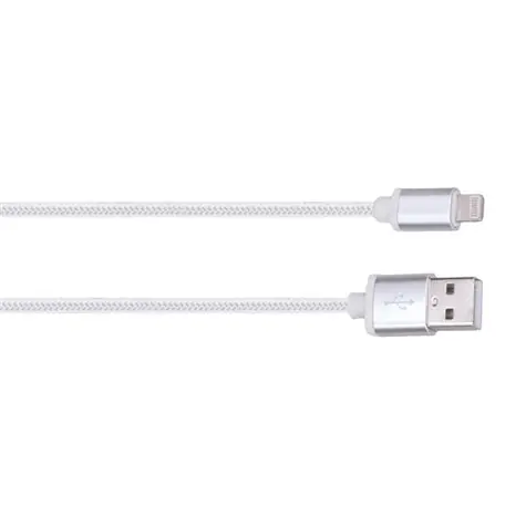 Solight SSC1502 lightning kábel 2m / USB 2.0 A konektor - Lightning konektor