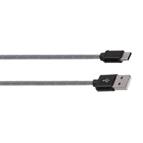 Solight SSC1601 USB-C kábel 1m / USB 2.0 A konektor - USB-C 3.1 konektor