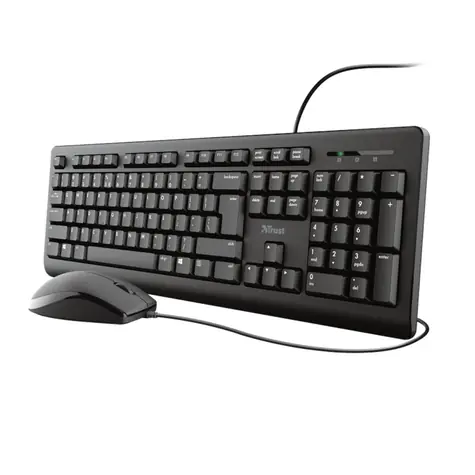 Trust Primo DE / klávesnica + myš / USB / DE