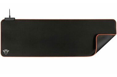 Trust GXT 764 GLide Flex RGB XXL čierna / podložka pod myš